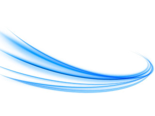 蓝色科技线条动感线条PNG素材